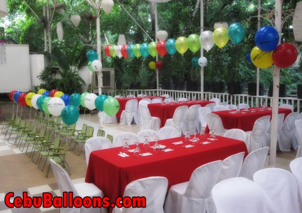 Stick Balloons and Balloon Buntings