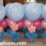 Surprise Centerpieces for Sweet 16 Birthday