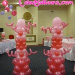 Sweet 16 Entrance Columns at Bellavista Hotel