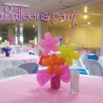 Three flowers Centerpieces at CICC