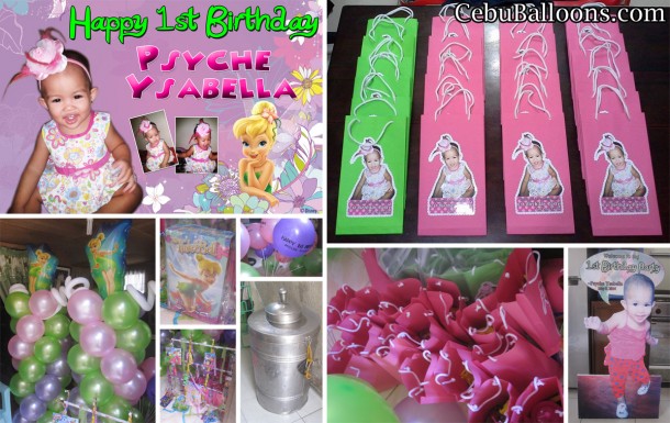 Tinkerbell Birthday Decor & Party Package at Pardo