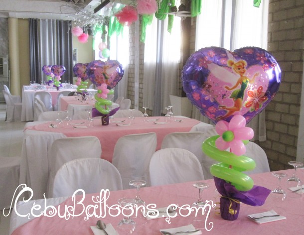 Tinkerbell Centerpieces at TLC