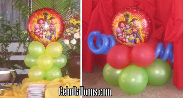 Toy Story Buffet Centerpiece & Ground Decor