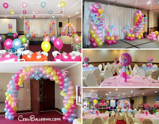 Walt Disney Princess Theme Balloon Decoration at Dohera Hotel