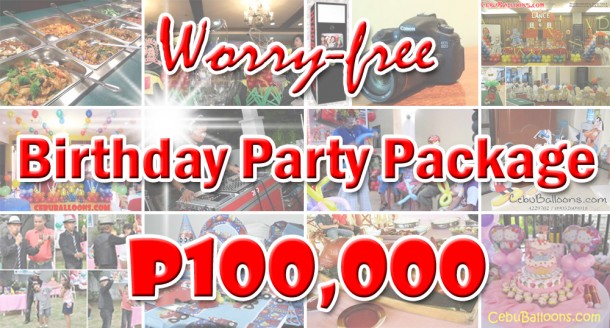 Worry-free Birthday Party Package