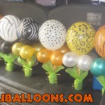 Basic Centerpieces for Safari Theme