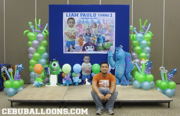 Monsters University Balloon Decoration Package at City Sports Club Cebu