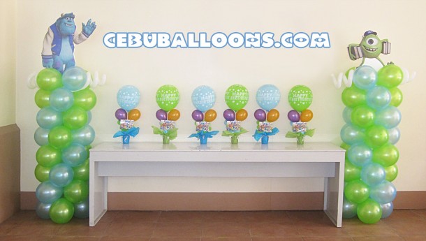 Monster's University Balloon Decoration at IPI Recreational Center