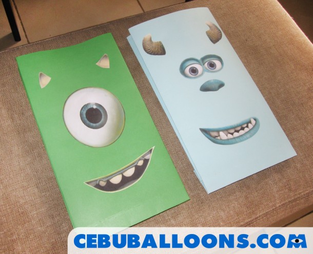 Monsters University Loot Bags