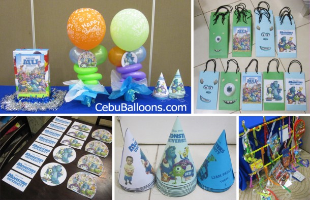 Monsters University Party Package