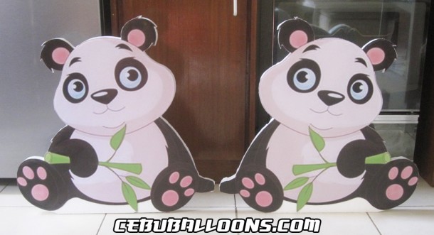 Panda Bear Styro Standee