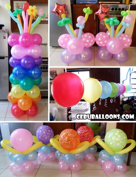 Retro Theme Balloon Decoration