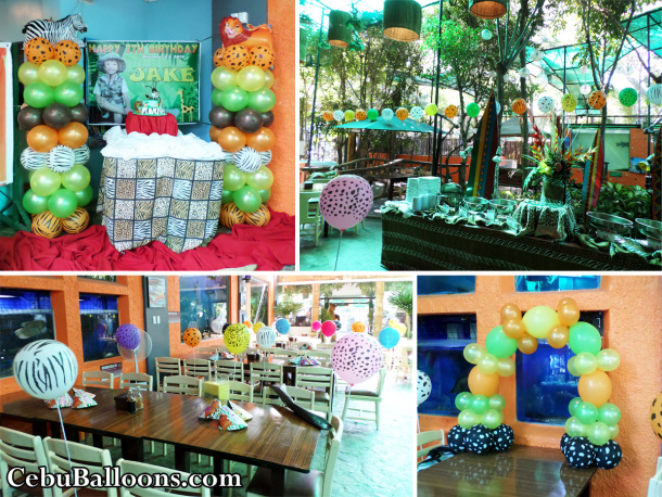 Underwater-Safari Theme at Island Grill, Rainforest Park