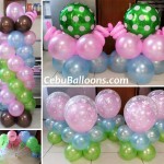 Vintage-colored Balloon Decors at Pajac, Lapulapu
