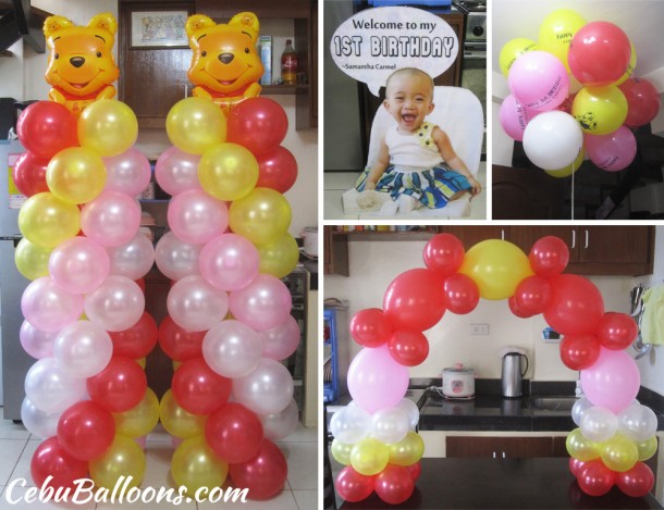 Winnie the Pooh Balloons & Standee at Maguikay (Samantha Carmel)