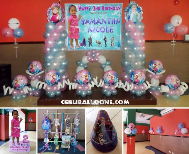 Frozen Theme Balloons & Party Supplies at Hannah's Party Place (Ground Floor)