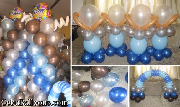 Vanguard Theme Balloon Decoration at Collinwood