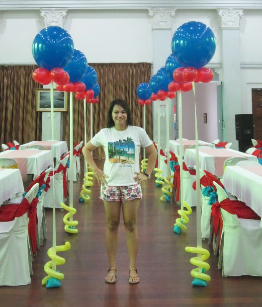 Walkway Balloons at Rizal Museum