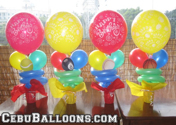 Centerpieces with Balls Printout