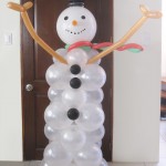 Snowman Balloon Sculpture
