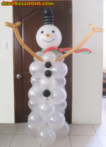 Snowman Balloon Sculpture