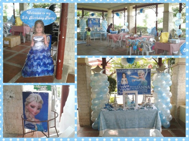 Frozen (Elsa) Theme Decoration at Monteverde