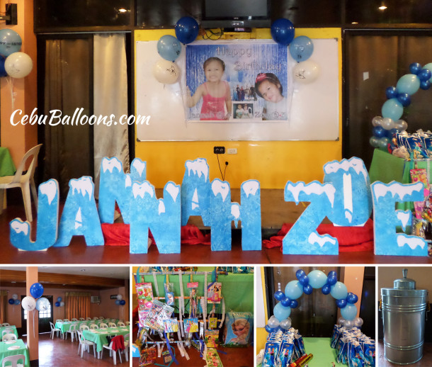 Frozen theme Birthday Party Package at AA's BBQ Guadalupe