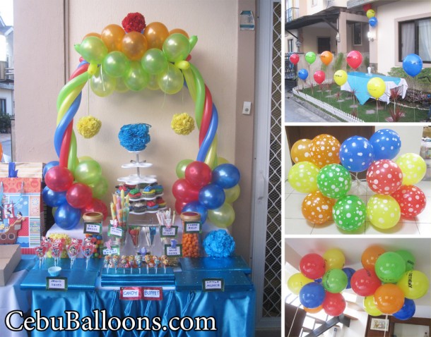 Lego Theme Balloon Decoration