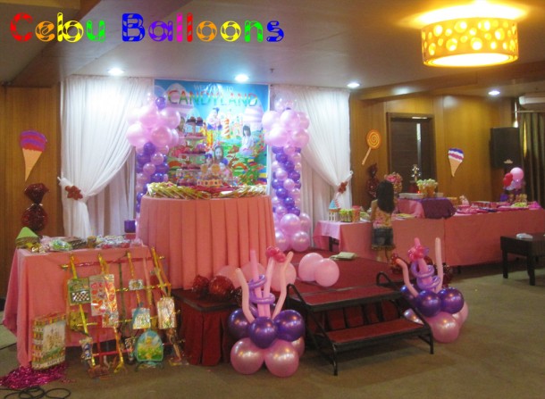 Candyland Decoration at Goldberry Suites