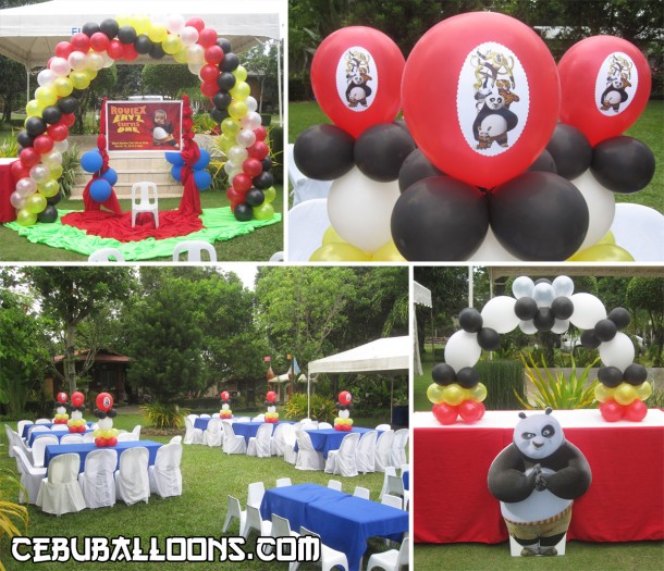 Kung Fu Panda Theme Decoration Package at Ellen's Garden