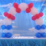 Cake Arch for Aviation or Nautical Theme