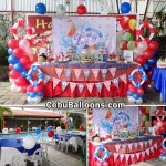 Nautical Theme Balloon Decoration (Captain Isaiah @ 4) at Metro Park Hotel