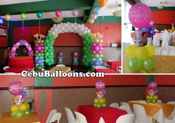 Lalaloopsy Balloon Decoration Package at Hannah's Party Place Ground Floor