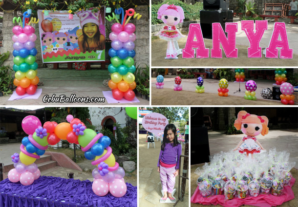 Lalaloopsy Balloons & Styro Decoration at Fort San Pedro