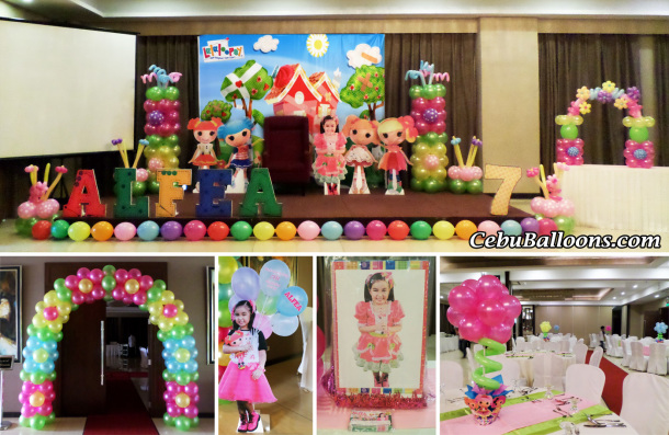 Lalaloopsy Theme Balloon Decoration, Party Supplies & Party Entertainers at Mandarin Plaza Hotel