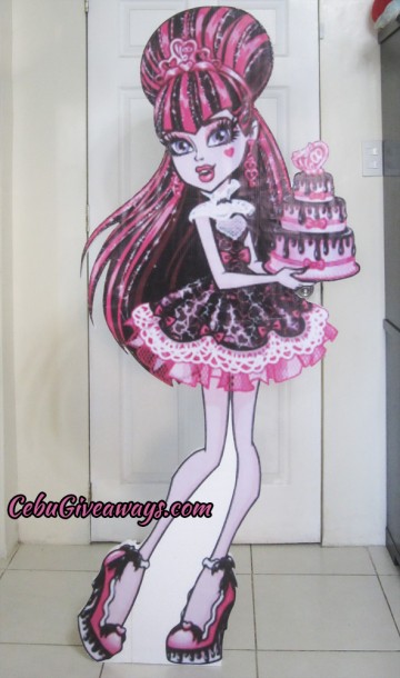 Life-size Draculaura Styro Standee