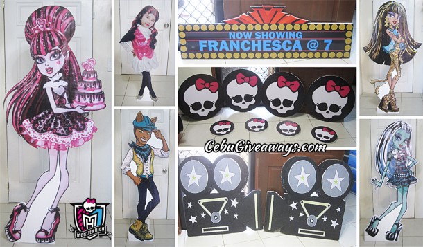 Monster High Characters in Life-size Styro Standees