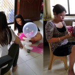 Balloon Centerpiece Workshop by Lisa of Cebu Balloons