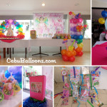 Flowers and Butterflies Theme at Amia's 1st Birthday at Abuhan South