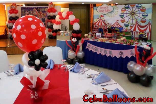 Magician Theme Balloons & Sweets Buffet at Crown Regency