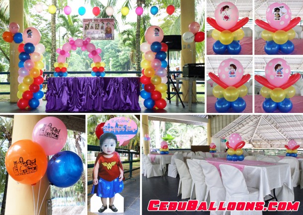 Superhero Balloon Decoration Package at Family Park Talamban