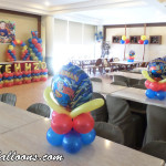 Superman Theme Balloon Decorations at Sugbahan Food Corner