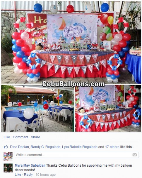 Thank you from Myra May Sabaldan (Nautical Theme)