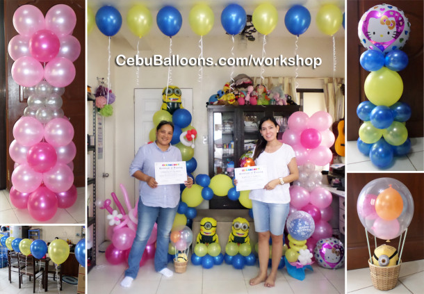 Workshop on Balloon Decoration (Consuelo & Marilou)