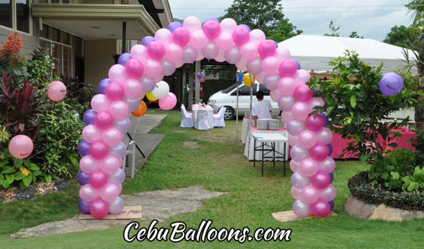 Entrance Arch for a Whimsical Owl Outdoor Birthday Party