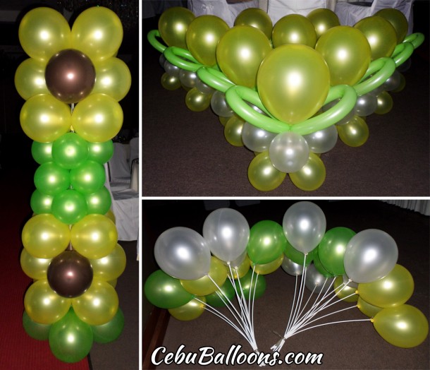 Flower Theme Balloon Decors at Mandarin