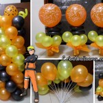 Naruto Theme Balloon Decoration Package at Paknaan
