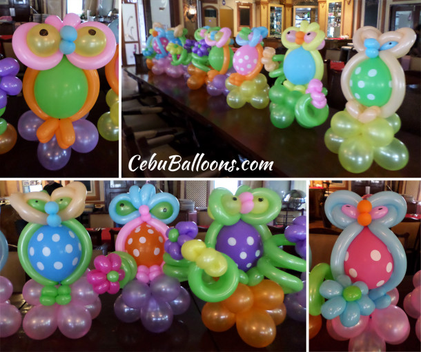 Owl Centerpieces at Pino Restaurant