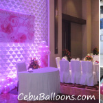 Simple Balloon Decors for 60th Birthday at Cebu Grand Convention