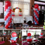 Super Mom (60th Birthday) Balloon Decoration at Patio Isabel